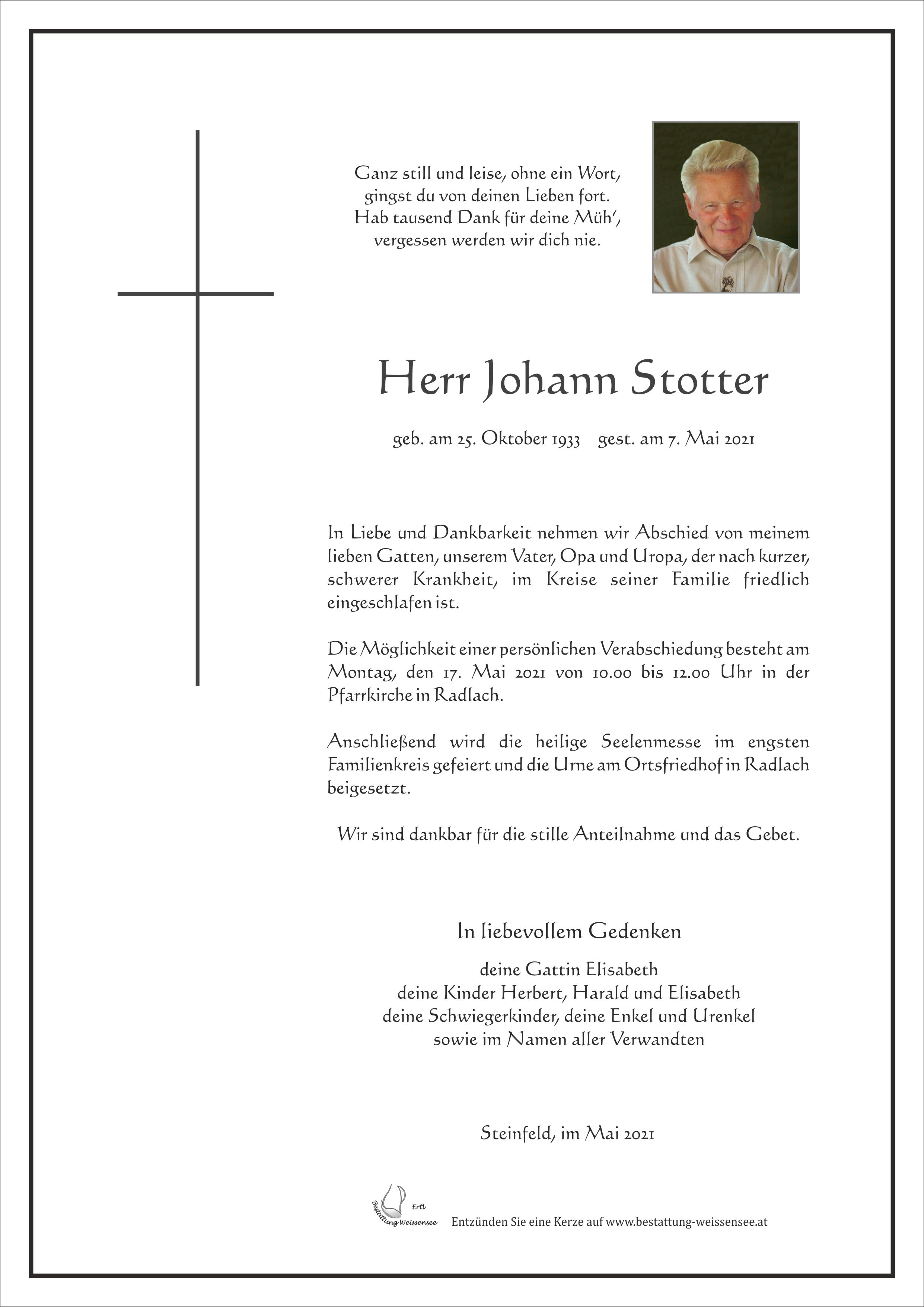 Johann Stotter